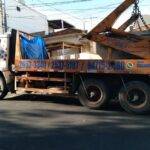 Caminh]ao Point Blue com Caçamba de Entulho na Penha